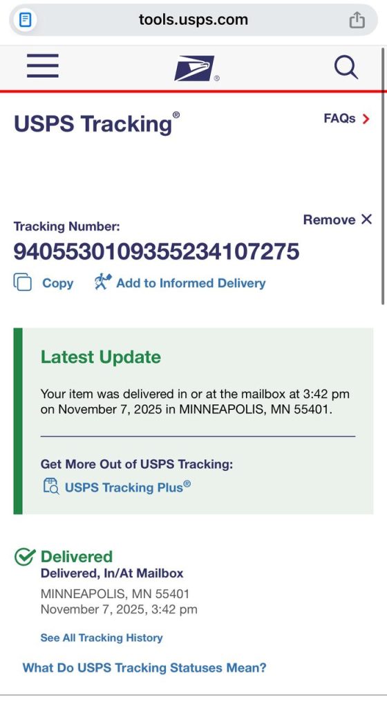 Delivery Proof 4